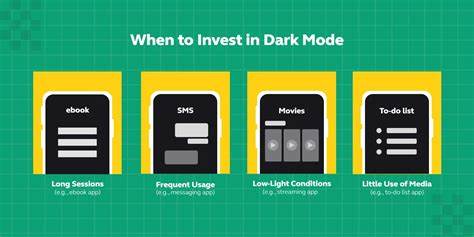 Dark mode is not just about aesthetics