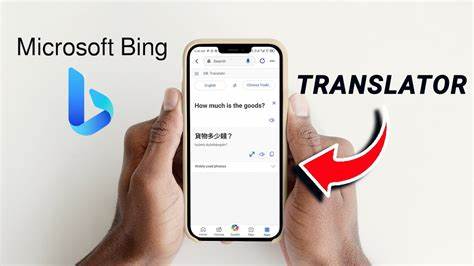 Oops - Bing Translate Is AI