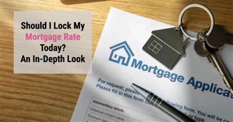 Should you lock in a mortgage rate in the current housing market?