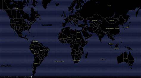 Telnet Mapscii.me