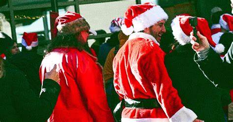 SantaCon raises money for charity. They've spent a lot on crypto and Burning Man. - Gothamist