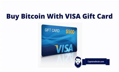 How To Buy Bitcoin With VISA Gift Card in 2024 [Instantly!] - Captain Altcoin