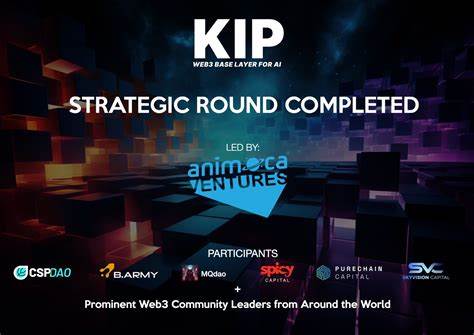 KIP Protocol Closes Strategic Funding Round Led by Animoca Ventures - CryptoSlate