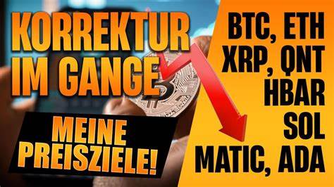 Abverkauf der Altcoins – XRP und Solana verzeichnen Verluste!