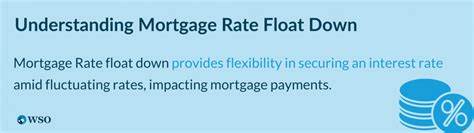 How a float-down option lowers your locked-in mortgage rate