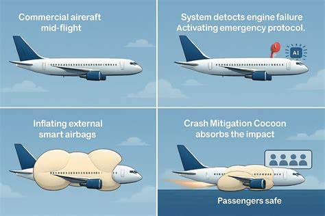Engineers Propose Airbags for Airplanes