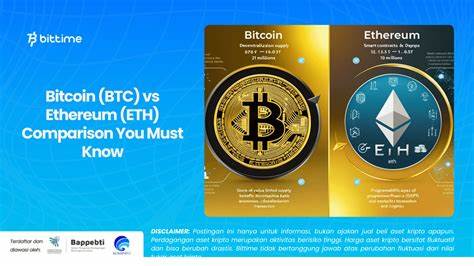 Bitcoin vs. Ethereum: Key differences between BTC and ETH - Cointelegraph