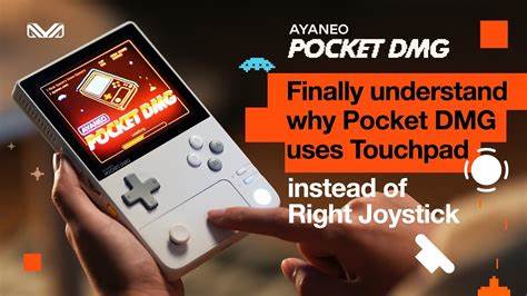Finally understand why Pocket DMG uses Touchpad instead of Right 