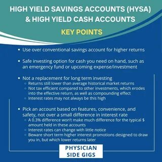 How much money should you put in an HYSA vs. stocks?