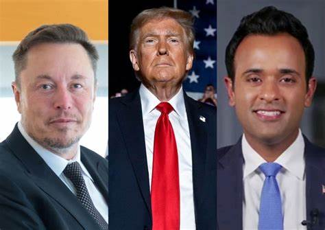 US election results 2024: Donald Trump names Elon Musk, Vivek Ramaswamy as heads of government department - The Australian Financial Review