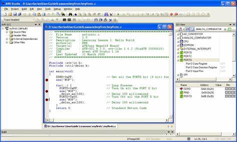 AVR-Programme debuggen, Teil 2