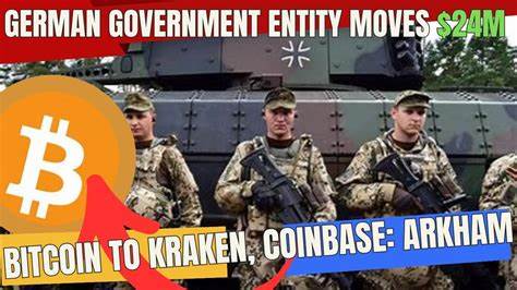 German government sends another $17.6 million in bitcoin to Coinbase, Bitstamp and Kraken: Arkham - The Block