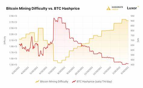 Bitcoin mining difficulty drops by 5% as market price remains below $58,000 - Cryptopolitan