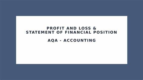 Financial mathematics - AQA Profit and loss