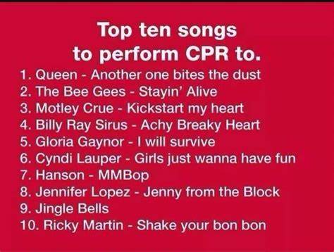 Songs to Do CPR To