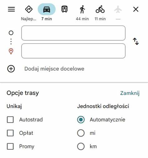 Planowanie trasy do pracy lub podróży - Google Help