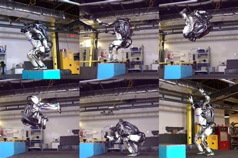 Boston Dynamics' Atlas does backflips (lesson and breakdown)