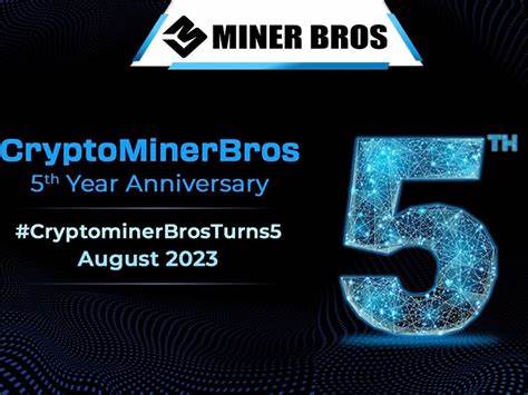 CryptoMinerBros Celebrates 5 Years of Building the Future in the Crypto Mining Community