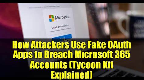 Attackers Use Fake OAuth Apps with Tycoon Kit to Breach Microsoft 365 Accounts