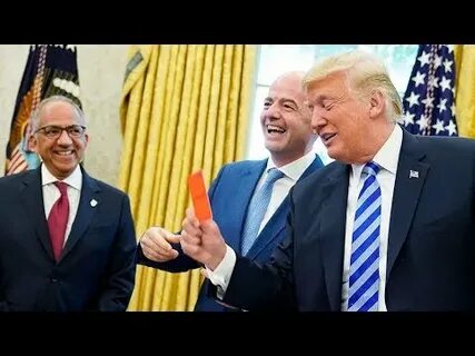 Weißes Haus gründet Task Force zur WM Trump und "King of Soccer" Infantino - bizarre zwölf Minuten