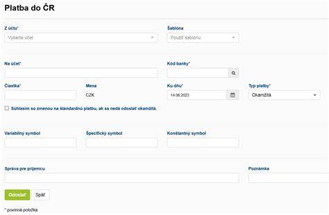 George SLSP - platba - Modrý koník