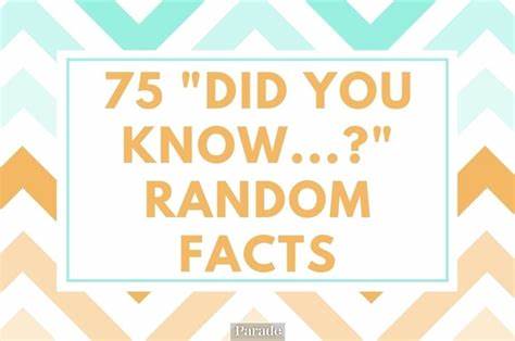 75 Did You Know Facts That Will Blow Your Mind - Parade