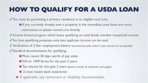 USDA loans: How to qualify in 2025