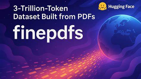 Hugging Face Releases FinePDFs: A 3T-Token Dataset Built from PDFs
