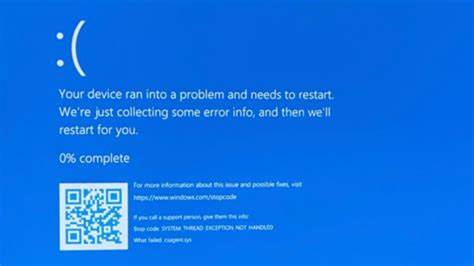 Microsoft is about to kill its Blue Screen of Death