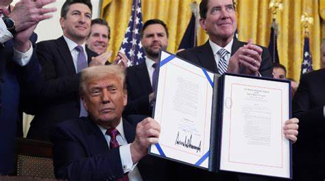 Trump signs first-ever stablecoin bill into law, paving the way for digital assets in 401(k)s