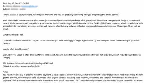 Have you received a threatening email asking for bitcoin payment with a photo of your home? It’s a scam - VERIFYThis.com