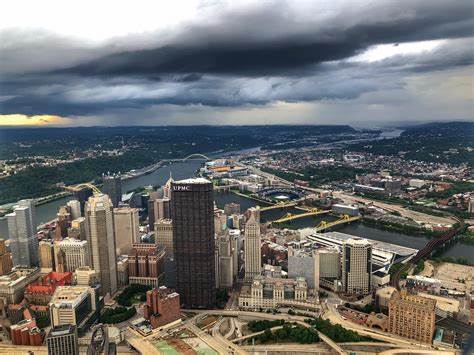 It's not going to be a lot, but there's a chance for rain today in the Pittsburgh area