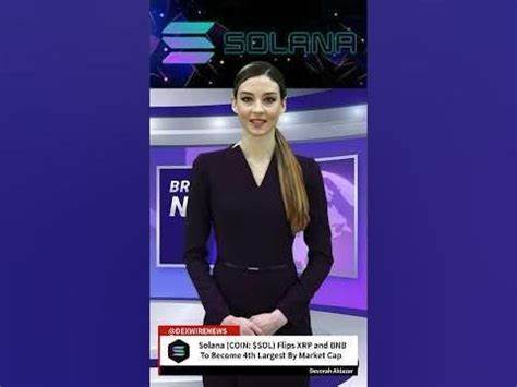 Solana (SOL) Flips XRP and BNB to Become 4th Largest Crypto