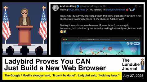 Ladybird Proves You Can Just Build a New Web Browser