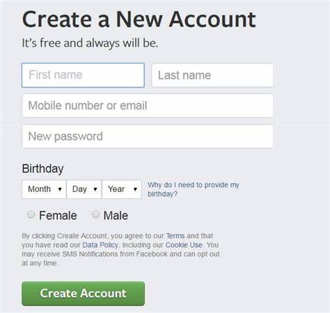 Create a Facebook account | Facebook Help Center