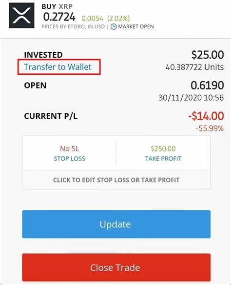 How to Transfer to a Wallet from Etoro - Alphr