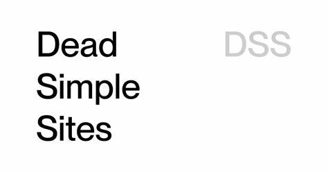 Dead Simple Sites
