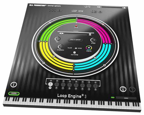 Space Drive Video Loop with Notes