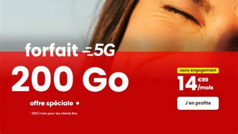 Forfaits mobile 5G avec ou sans engagement - SFR