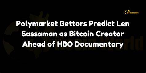 Polymarket Bettors Shuffle Odds of Bitcoin's Creator Reveal Ahead of HBO Documentary - CoinDesk
