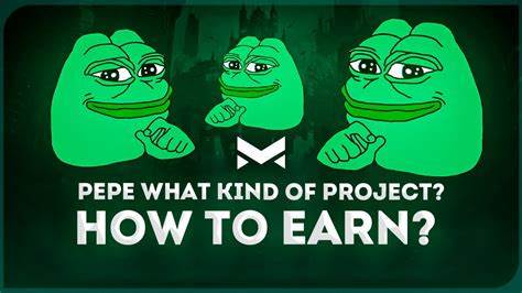 Cryptocurrency Pepe Up More Than 5% In 24 hours