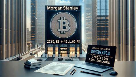 Morgan Stanley Declares $270M Investment Into Bitcoin ETFs ... - Benzinga
