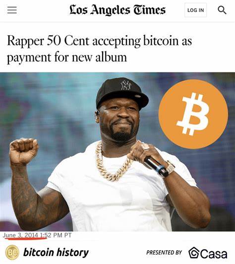 50 Cent: Rapper verdiente 700 Bitcoin mit 2014er-Album