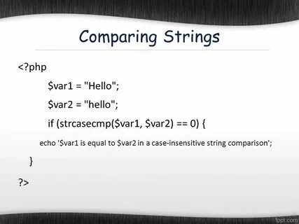Fast string compare function for PHP