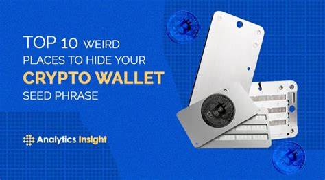 The worst places to keep your crypto wallet seed phrase - Cointelegraph