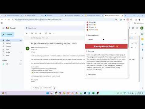 AI-Powered Email Summarizer - Chrome Web Store