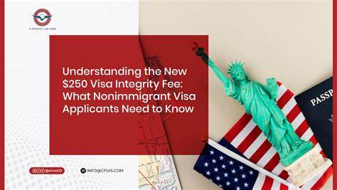Travelers to the U.S. must pay a new $250 'visa integrity fee' – what to know