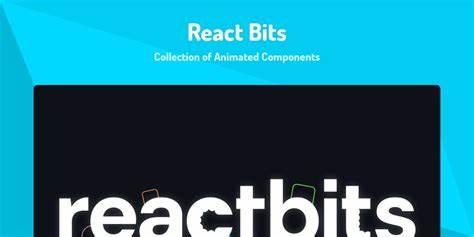 React Bits – Animated UI Components for React