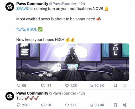 PAWS Listing Date and TGE Expected Next Month - Coinchapter