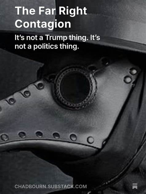 The Far Right Contagion – It's not a Trump thing. It's not a politics thing